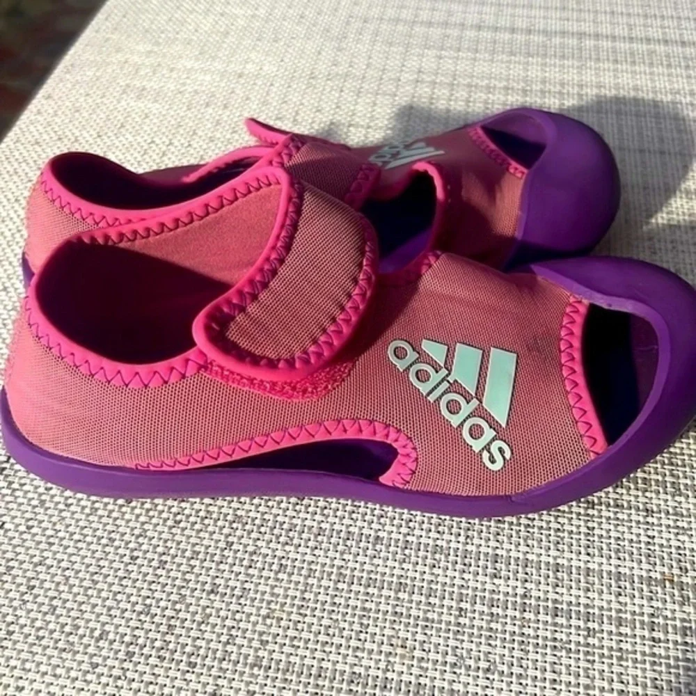 ADIDAS AltaVenture C Toddler Girls Swim Sandals Pink/Purple/Mint SIZE 11.5K US
